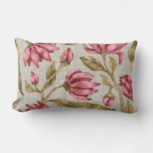 Mooie bloemrijke decoratieve opvallende  kussen