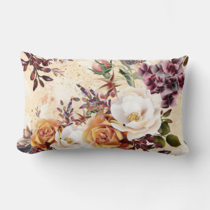 Mooie bloemrijke decoratieve opvallende  kussen