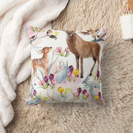 Mooie bloemrijke decoratieve opvallende  kussen