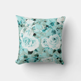 Mooie bloemrijke decoratieve opvallende  kussen