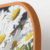 Mooie bloemrijke, pickleball paddle (Links Detail)