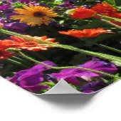 MOOIE BLOEMRIJKE ROMEINEN 8:28 BIJBELVERS POSTER (Hoek)