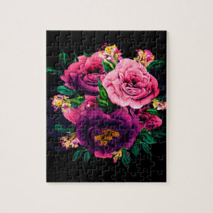 mooie bloemschikking legpuzzel