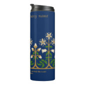 Mooie bloemsierbloem CC0133 Augustus Pugin Thermosbeker (Geroteerd rechts)