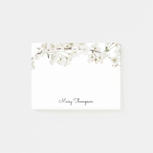 Mooie Bloesem Naam Post-it® Notes (Voorkant)