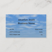 Mooie bloesem visitekaartje (Achterkant)