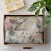 Mooie Bloesem Vrouw Collage Decoupage Tissuepapier (Geschenk)