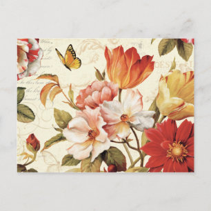 Mooie bloesems briefkaart