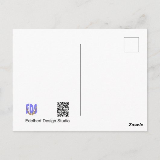 Mooie bloesems en een fijn Briefkaart voor de gebo (Achterkant)