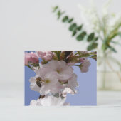 Mooie Bloesems met Bee DIY Briefkaart (Staand voorkant)