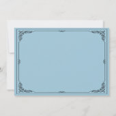 Mooie Blonde Bruid Vrijgezellenfeest Kaart (Achterkant)