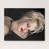 Mooie Blonde Fantasy Woman Legpuzzel (Horizontaal)