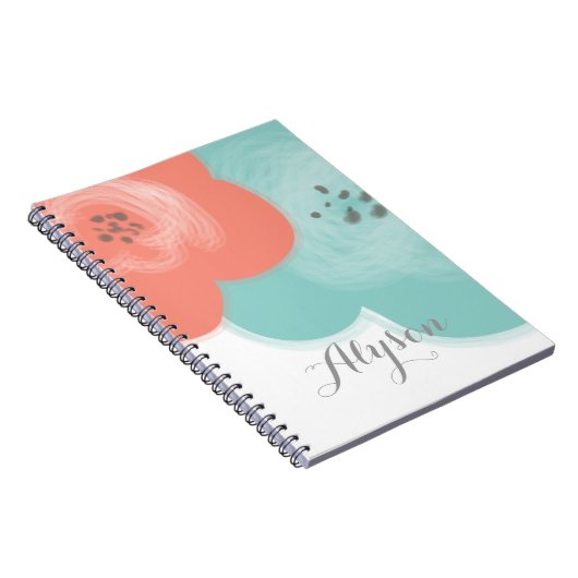 Mooie Blooms Custom Notitieboek (Rechterzijde)