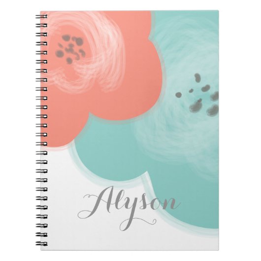 Mooie Blooms Custom Notitieboek (Voorkant)