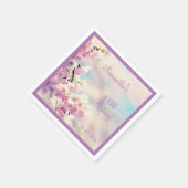 Mooie Blossom 100ste verjaardag Servetten (Hoek)