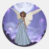 Mooie Blue Angel Stickers (Voorkant)