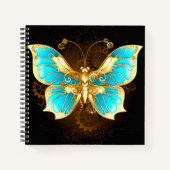 Mooie Blue Butterfly Journal-laptop Notitieboek (Voorkant)