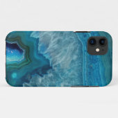 Mooie Blue Gem iPhone 5/5s Hoesje (Achterkant (horizontaal))