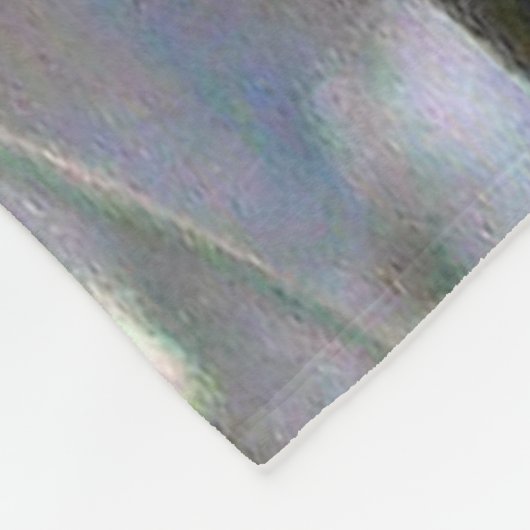 Mooie Blue Jay Fleece Deken (Hoek)