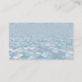 Mooie Blue Tiles Mosaic Pattern-Visitekaartjes Visitekaartje (Achterkant)