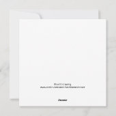 Mooie Blue tit Kaart (Achterkant)