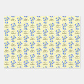 Mooie Bluebells Inpakpapier Vel (Voorkant 2)