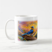 Mooie Bluebird Koffiemok (Links)