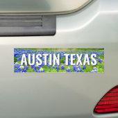Mooie Bluebonnets Austin Texas Fotografie Bumpersticker (Op auto)