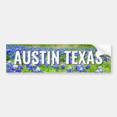 Mooie Bluebonnets Austin Texas Fotografie Bumpersticker (Voorkant)
