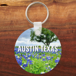 Mooie Bluebonnets Austin Texas Fotografie Sleutelhanger