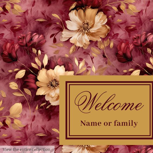 Mooie Blush Bourgogne Goud Custom Cloth Servet Set