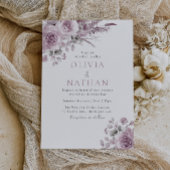 Mooie Blush Roos Boho Floral Wedding Kaart