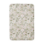 Mooie Blush Roze Bloemen Badmat (Voorkant Verticaal)