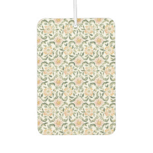 Mooie Blush Roze Groene Bladeren Bloem Vlinders Luchtverfrisser