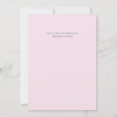 Mooie Blush roze Magnolias Sage Eucalyptus Wed (Achterkant)