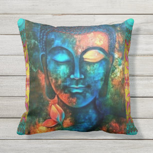 Mooie boeddha buitenkussen