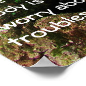 Mooie boeddhistische citaat over gezondheid en wel poster (Hoek)