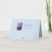 Mooie Boedgies Boedgerigars en Gum Blossom Card Kaart (Achterkant)