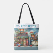 Mooie boeken - Bekijk terug - Tote Bag (Achterkant)