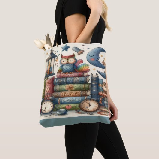 Mooie boeken - Bekijk terug - Tote Bag (Dichtbij)
