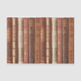 Mooie boekencijnen (beige) tissuepapier