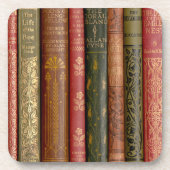 Mooie boekencijnen bier onderzetter (Voorkant)