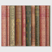 Mooie boekencijnen cadeaupapier (Vlak)