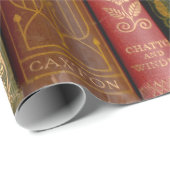 Mooie boekencijnen cadeaupapier (Rol Hoek)