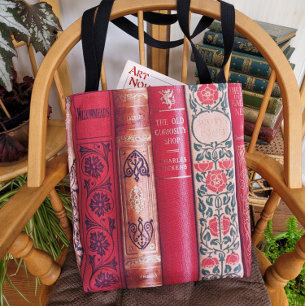 Mooie boekencijnen (Dickens) Tote Bag