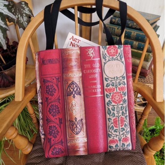 Mooie boekencijnen (Dickens) Tote Bag