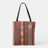 Mooie boekencijnen (Dickens) Tote Bag (Achterkant)