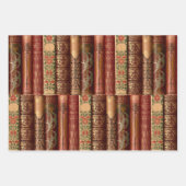 Mooie boekencijnen inpakpapier vel (Voorkant 3)
