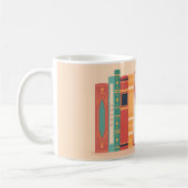 Mooie boekencijnen koffiemok (Links)