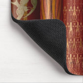 Mooie boekencijnen muismat (Hoek)